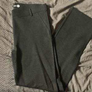 Betabrand gray boot kick dress pants